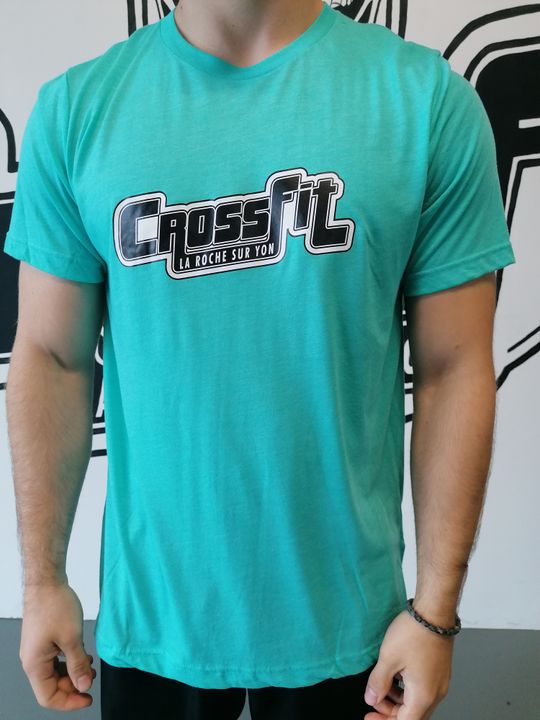 tee shirt bleu crossfit